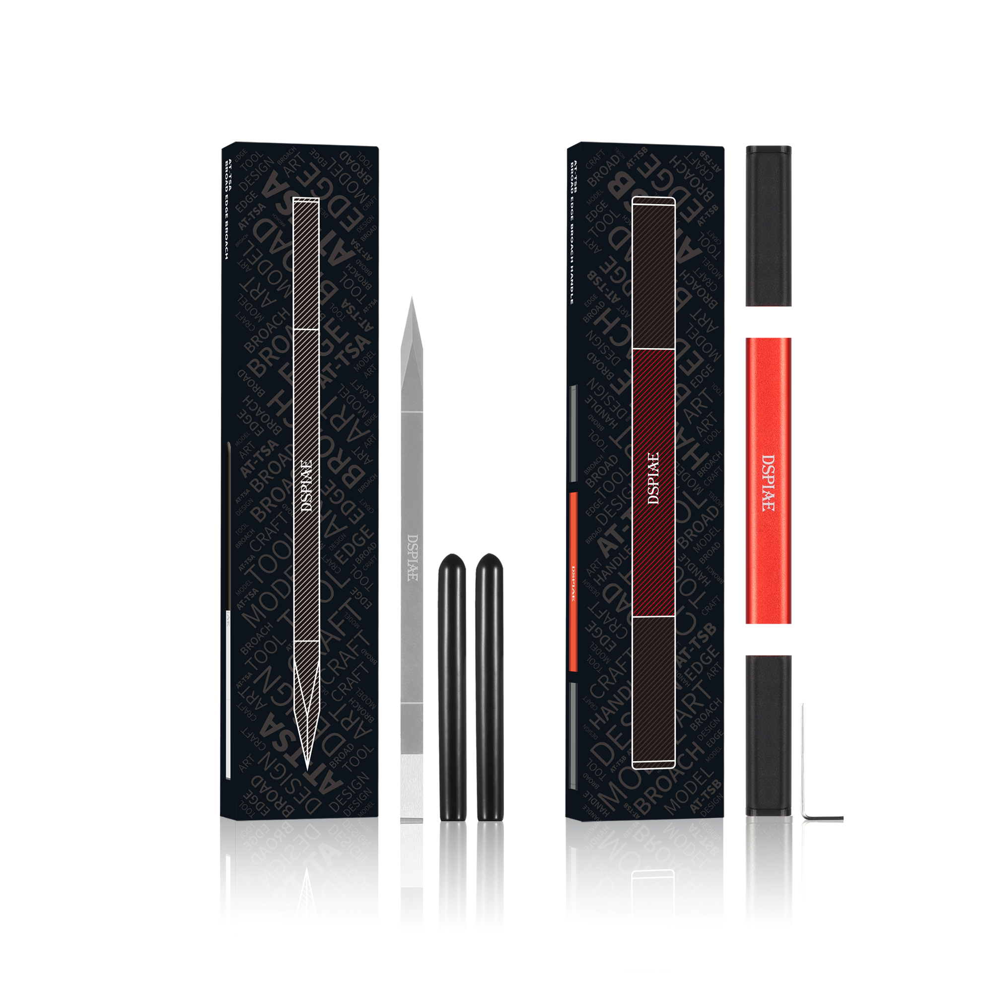 Broad Edge Broach – Precision Hobby & Model Craft Tool for DIY Repairs, Miniatures, Detailing, and Surface Refinement